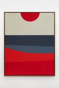 <p>Antonio Ballester Moreno,&nbsp;<em>Red Blue,</em> 2024, acrylic on jute, 146 x 114 cm, 150 x 118 cm (framed)</p>
