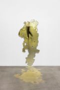 <p>Cao Yu, <em>Piss-Take a Look at Yourself</em>, 2023, urine, 134 x 59 cm</p>
