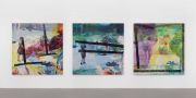 <p>Xie Nanxing, <em>Untitled (Slightly Slow)</em>, 2023, oil on canvas, each 200 x 200 cm</p>
