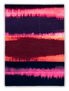 <p>Wiedemann/Mettler, <em>intoxicated by color 5</em>, 2024, javelle water on velvet, upholstered, 150 x 110 x 15 cm</p>
